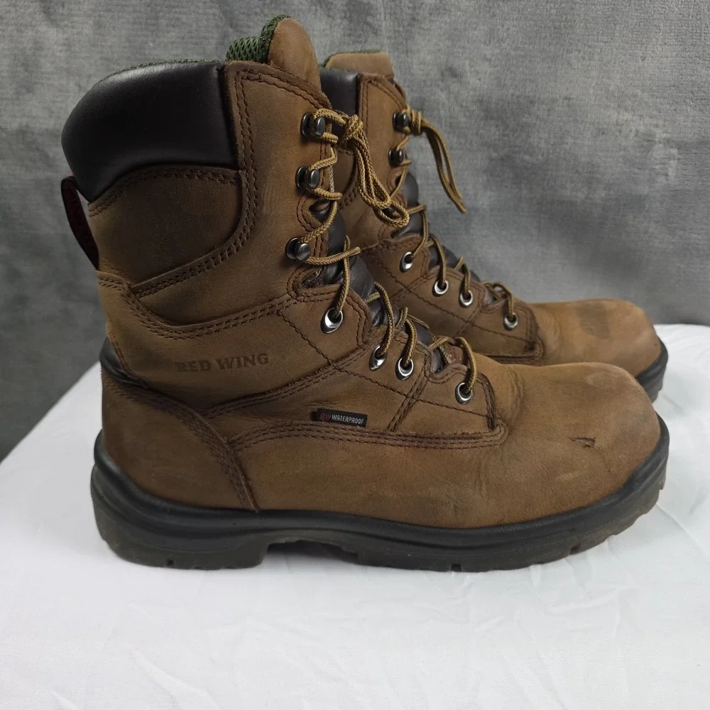 Red Wing King Toe 1447 Men's Size US 11 EE Brown Leather Soft  9 Inch Waterproof